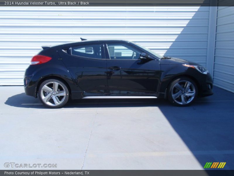 Ultra Black / Black 2014 Hyundai Veloster Turbo