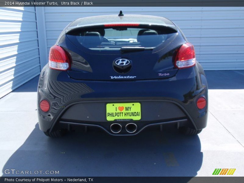 Ultra Black / Black 2014 Hyundai Veloster Turbo