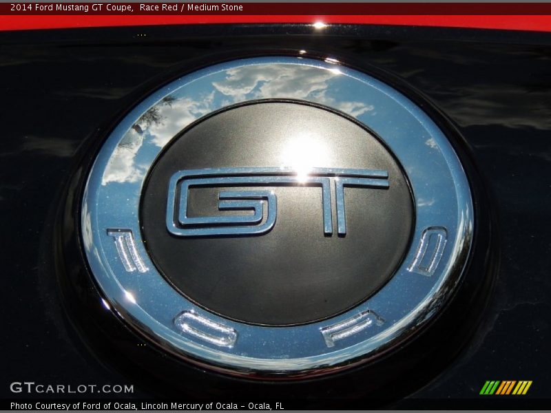 Race Red / Medium Stone 2014 Ford Mustang GT Coupe