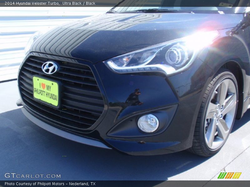 Ultra Black / Black 2014 Hyundai Veloster Turbo