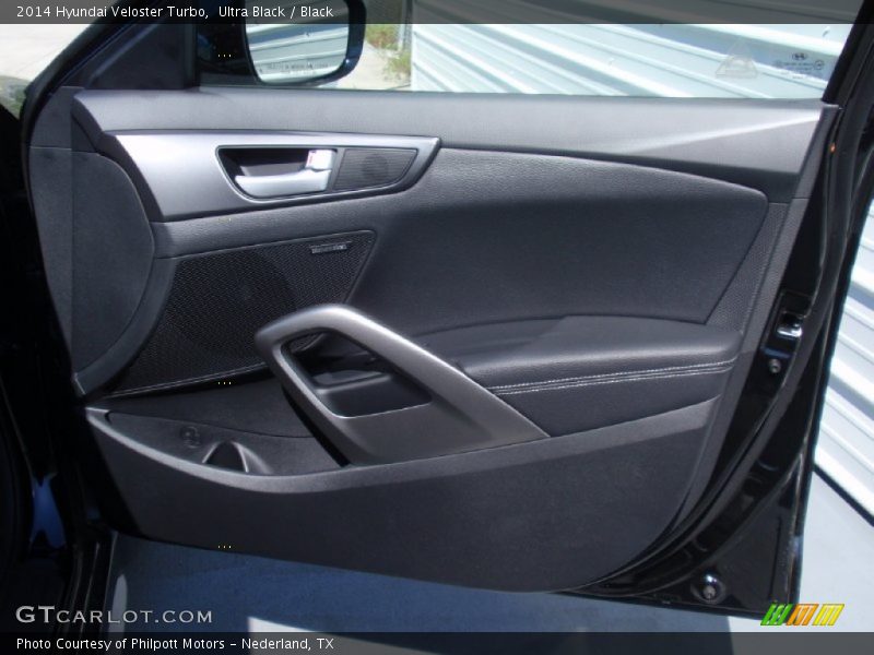 Ultra Black / Black 2014 Hyundai Veloster Turbo