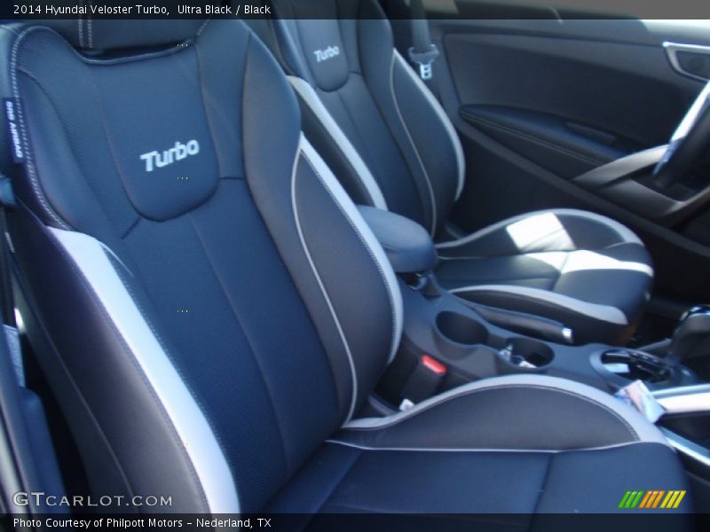 Ultra Black / Black 2014 Hyundai Veloster Turbo