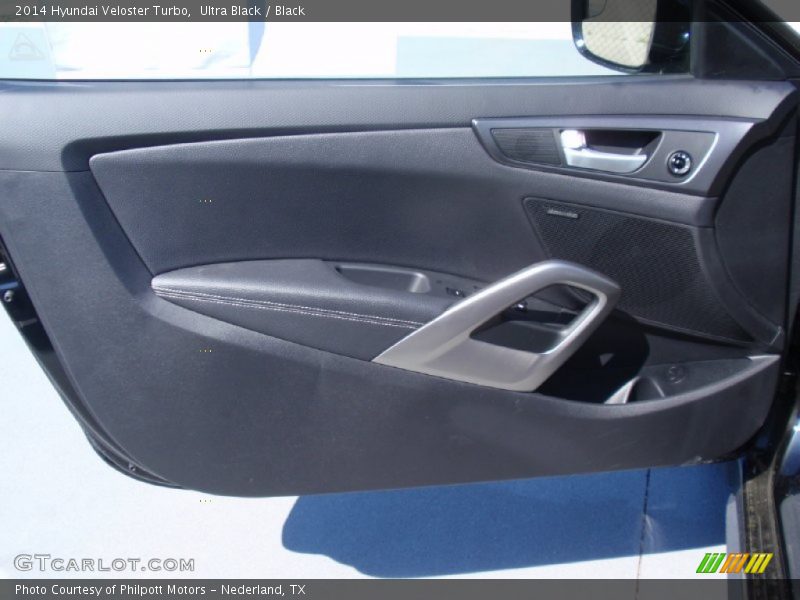Ultra Black / Black 2014 Hyundai Veloster Turbo