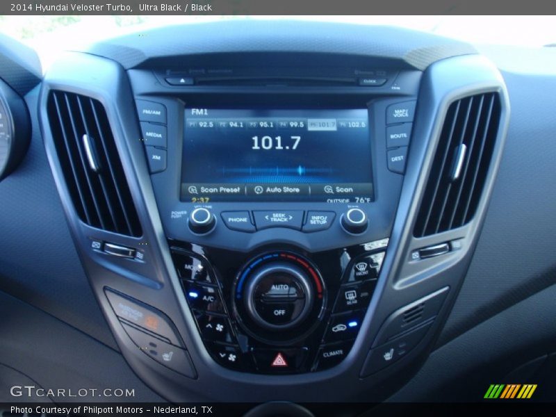 Ultra Black / Black 2014 Hyundai Veloster Turbo