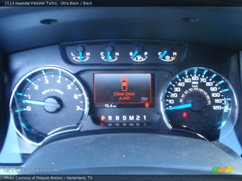 Ultra Black / Black 2014 Hyundai Veloster Turbo