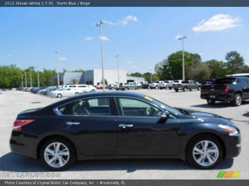 Storm Blue / Beige 2013 Nissan Altima 2.5 SV