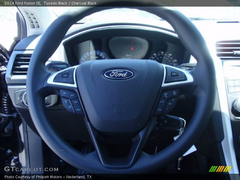 Tuxedo Black / Charcoal Black 2014 Ford Fusion SE