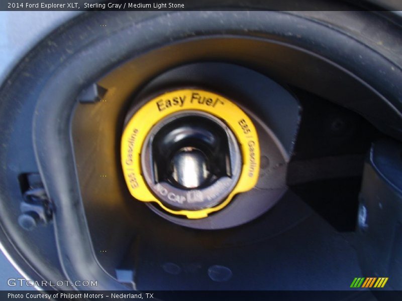 Sterling Gray / Medium Light Stone 2014 Ford Explorer XLT
