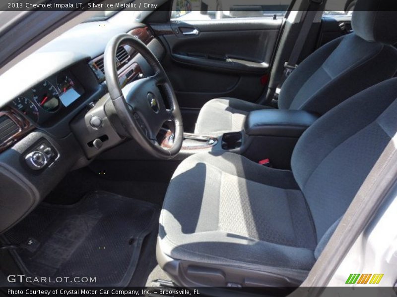 Silver Ice Metallic / Gray 2013 Chevrolet Impala LT