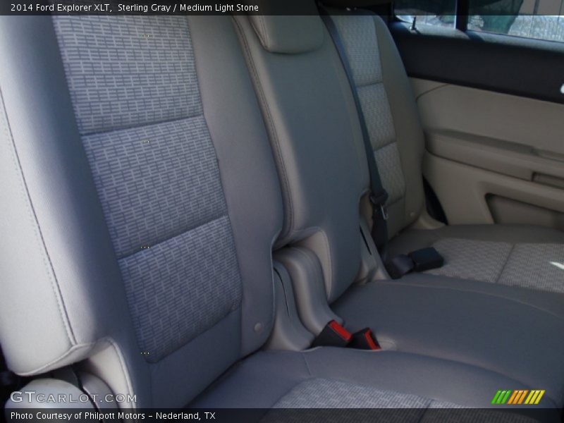 Sterling Gray / Medium Light Stone 2014 Ford Explorer XLT