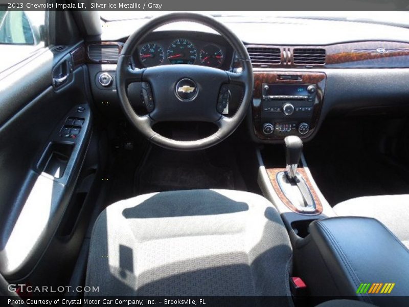 Silver Ice Metallic / Gray 2013 Chevrolet Impala LT