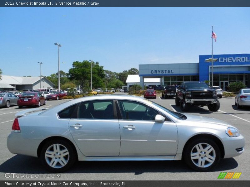 Silver Ice Metallic / Gray 2013 Chevrolet Impala LT
