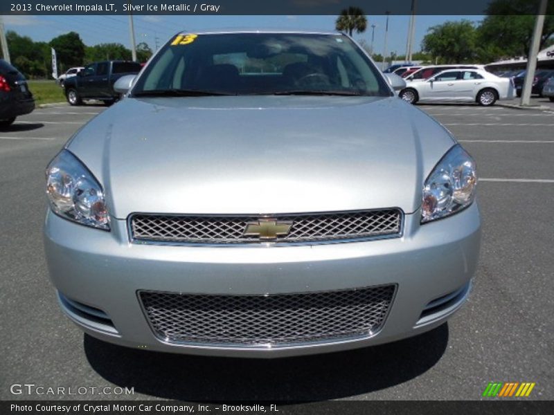 Silver Ice Metallic / Gray 2013 Chevrolet Impala LT