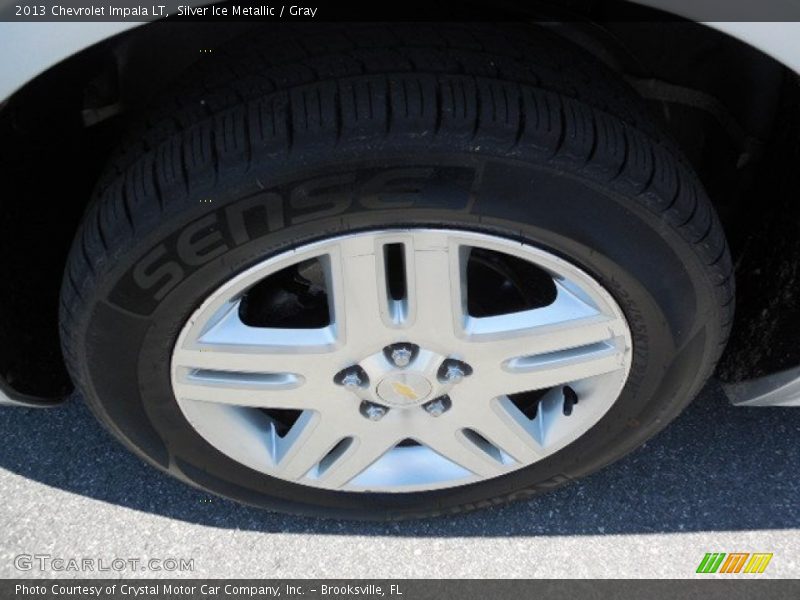 Silver Ice Metallic / Gray 2013 Chevrolet Impala LT