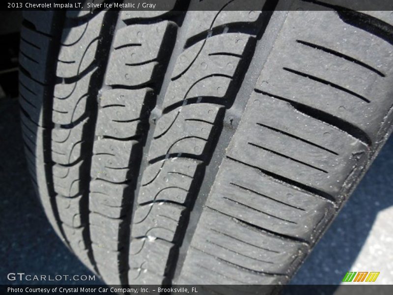 Silver Ice Metallic / Gray 2013 Chevrolet Impala LT