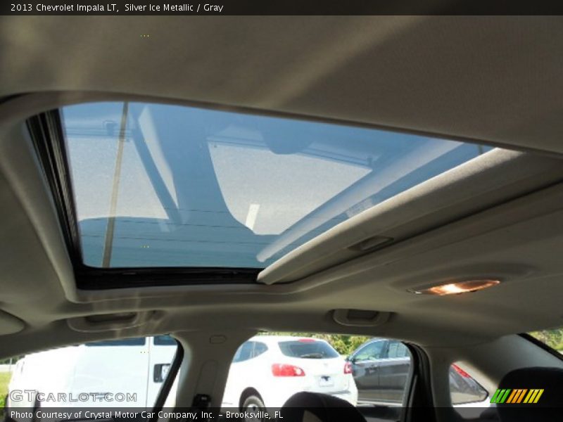 Silver Ice Metallic / Gray 2013 Chevrolet Impala LT