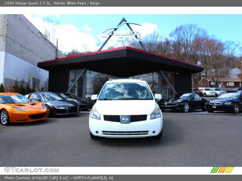 Nordic White Pearl / Beige 2006 Nissan Quest 3.5 SL