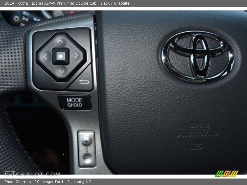 Controls of 2014 Tacoma XSP-X Prerunner Double Cab