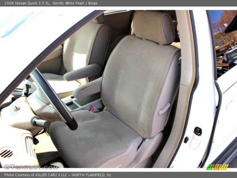 Nordic White Pearl / Beige 2006 Nissan Quest 3.5 SL