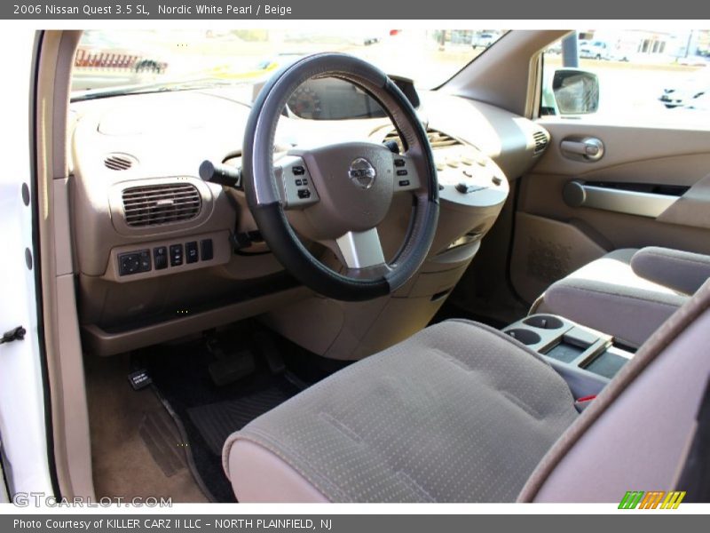 Nordic White Pearl / Beige 2006 Nissan Quest 3.5 SL
