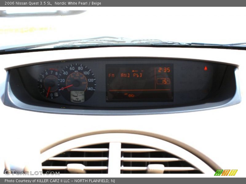 Nordic White Pearl / Beige 2006 Nissan Quest 3.5 SL