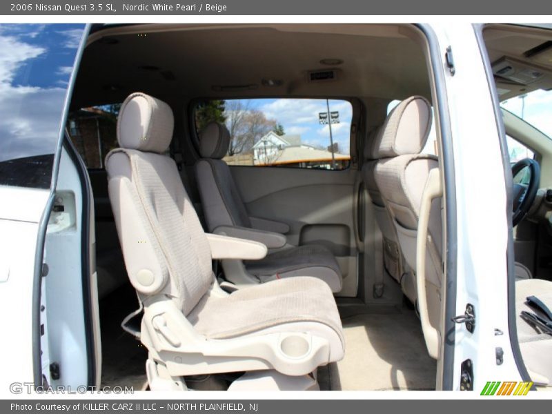 Nordic White Pearl / Beige 2006 Nissan Quest 3.5 SL