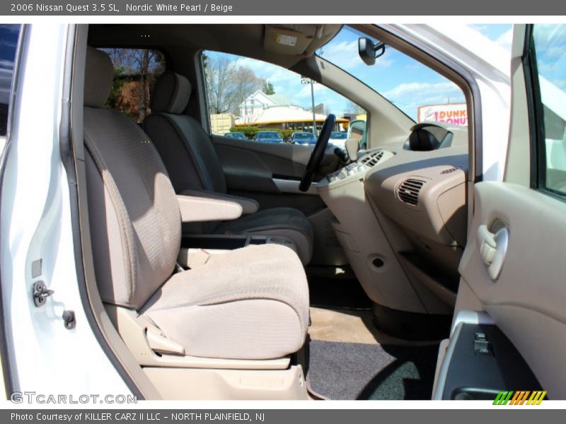 Nordic White Pearl / Beige 2006 Nissan Quest 3.5 SL