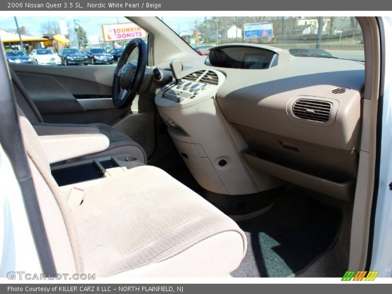 Nordic White Pearl / Beige 2006 Nissan Quest 3.5 SL