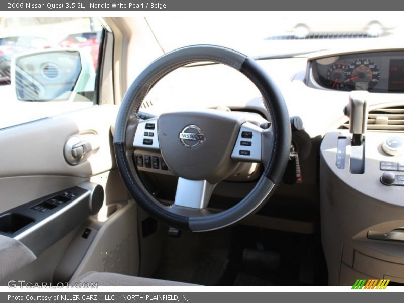 Nordic White Pearl / Beige 2006 Nissan Quest 3.5 SL
