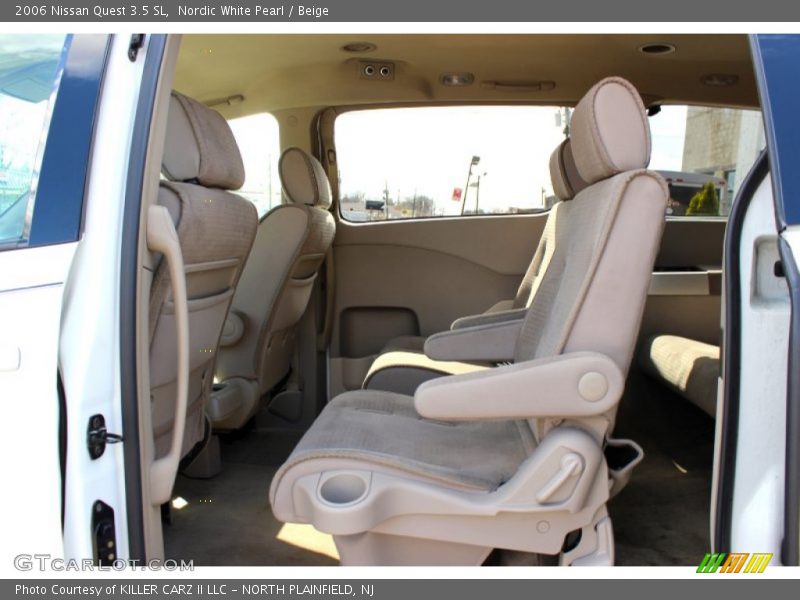 Nordic White Pearl / Beige 2006 Nissan Quest 3.5 SL