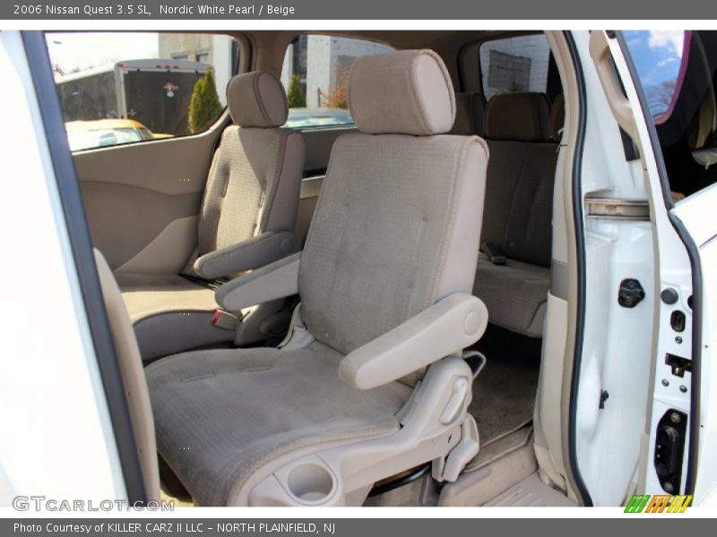 Nordic White Pearl / Beige 2006 Nissan Quest 3.5 SL
