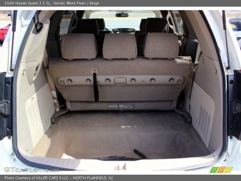 Nordic White Pearl / Beige 2006 Nissan Quest 3.5 SL