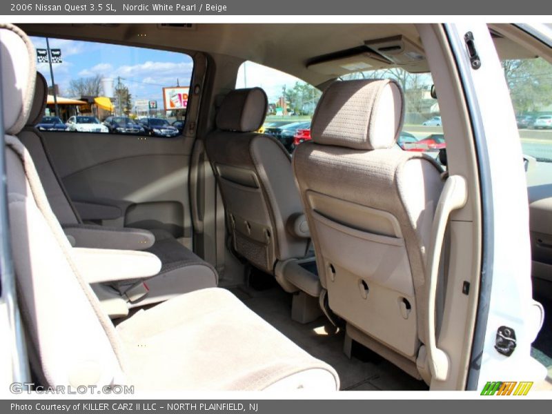 Nordic White Pearl / Beige 2006 Nissan Quest 3.5 SL