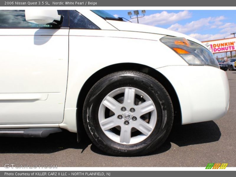 Nordic White Pearl / Beige 2006 Nissan Quest 3.5 SL