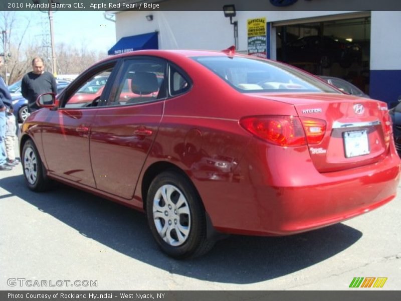 Apple Red Pearl / Beige 2010 Hyundai Elantra GLS