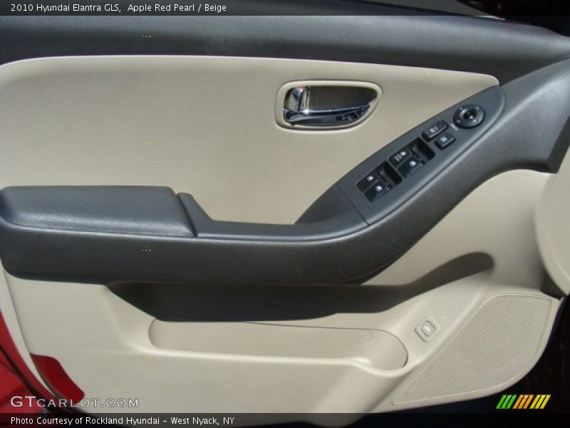 Apple Red Pearl / Beige 2010 Hyundai Elantra GLS