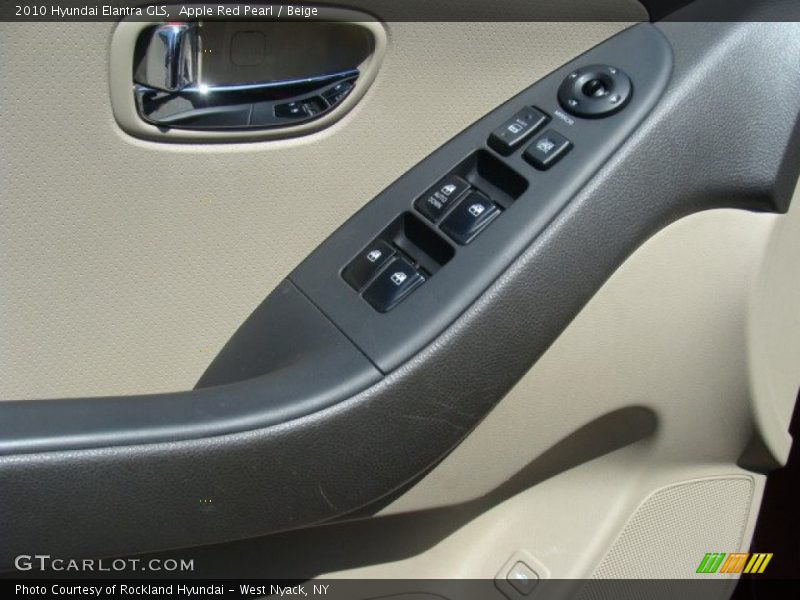 Apple Red Pearl / Beige 2010 Hyundai Elantra GLS