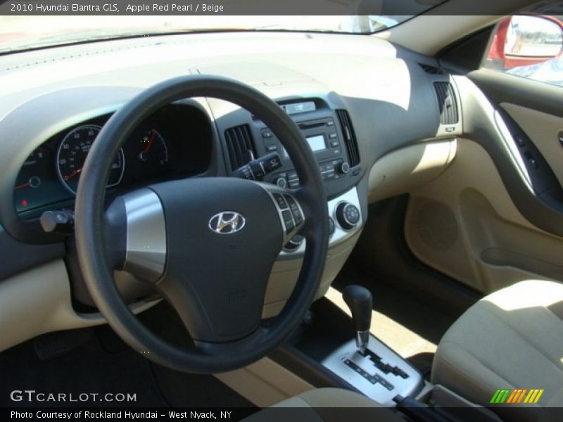 Apple Red Pearl / Beige 2010 Hyundai Elantra GLS