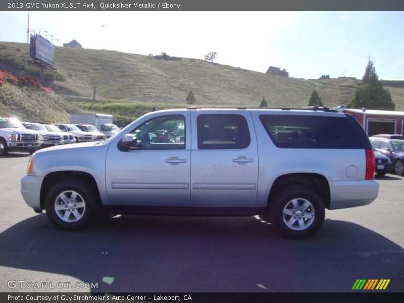 Quicksilver Metallic / Ebony 2013 GMC Yukon XL SLT 4x4