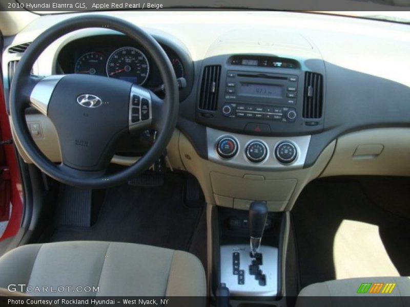 Apple Red Pearl / Beige 2010 Hyundai Elantra GLS
