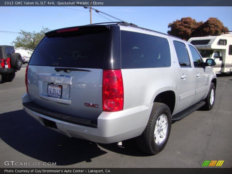 Quicksilver Metallic / Ebony 2013 GMC Yukon XL SLT 4x4