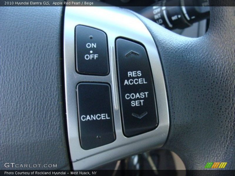 Apple Red Pearl / Beige 2010 Hyundai Elantra GLS