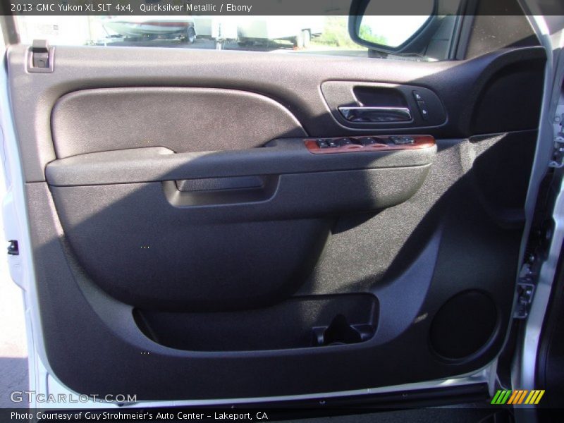 Quicksilver Metallic / Ebony 2013 GMC Yukon XL SLT 4x4