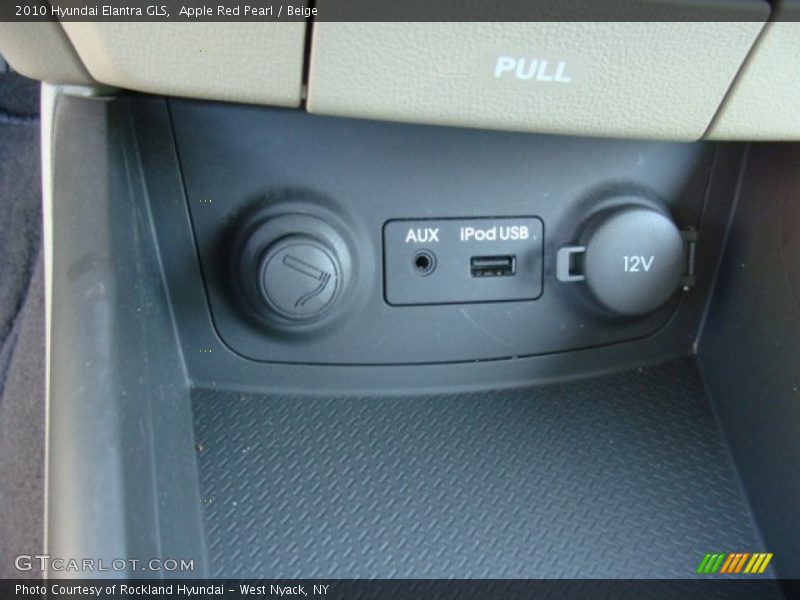 Apple Red Pearl / Beige 2010 Hyundai Elantra GLS