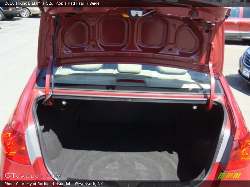 Apple Red Pearl / Beige 2010 Hyundai Elantra GLS