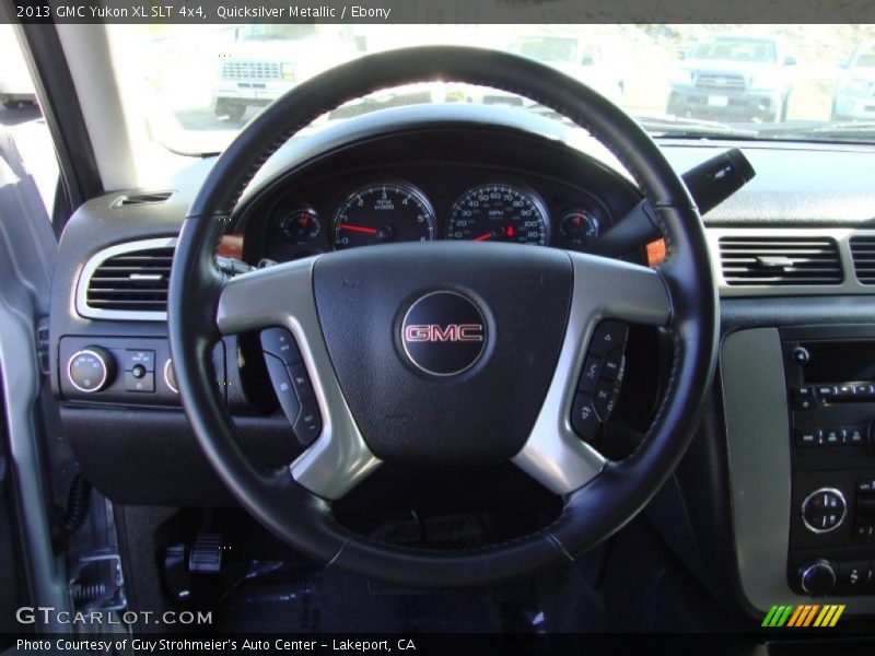 Quicksilver Metallic / Ebony 2013 GMC Yukon XL SLT 4x4