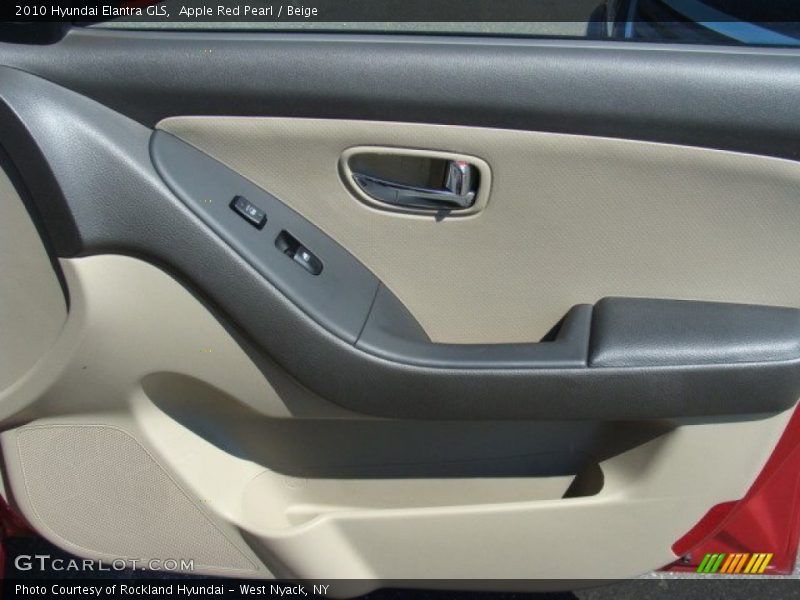 Apple Red Pearl / Beige 2010 Hyundai Elantra GLS