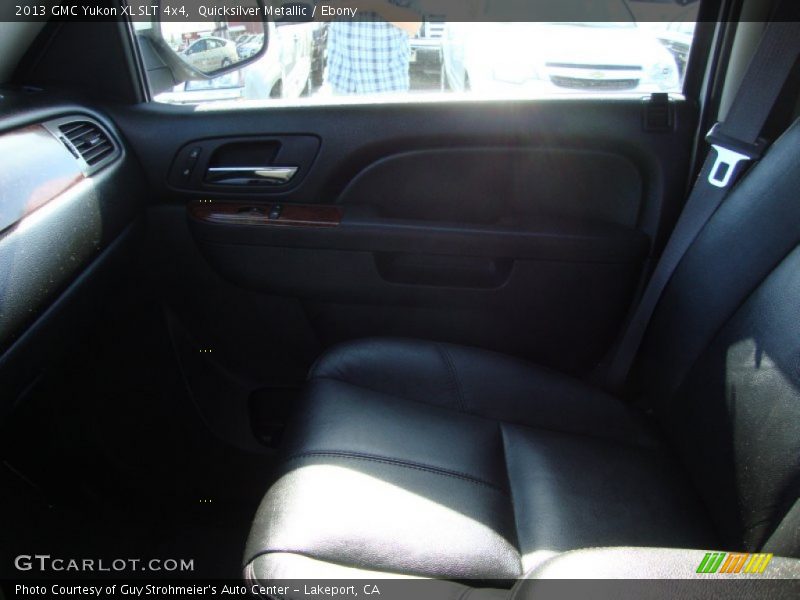 Quicksilver Metallic / Ebony 2013 GMC Yukon XL SLT 4x4