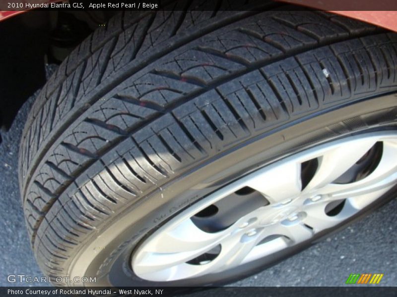 Apple Red Pearl / Beige 2010 Hyundai Elantra GLS