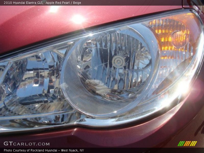 Apple Red Pearl / Beige 2010 Hyundai Elantra GLS